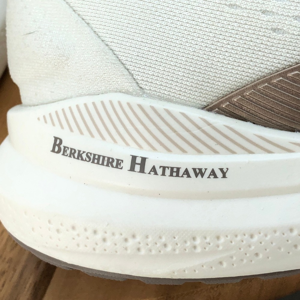 Brooks Adrenaline GTS 24 Berkshire Hathaway Womens Running Shoes White Size 10.5 - Picture 8 of 11